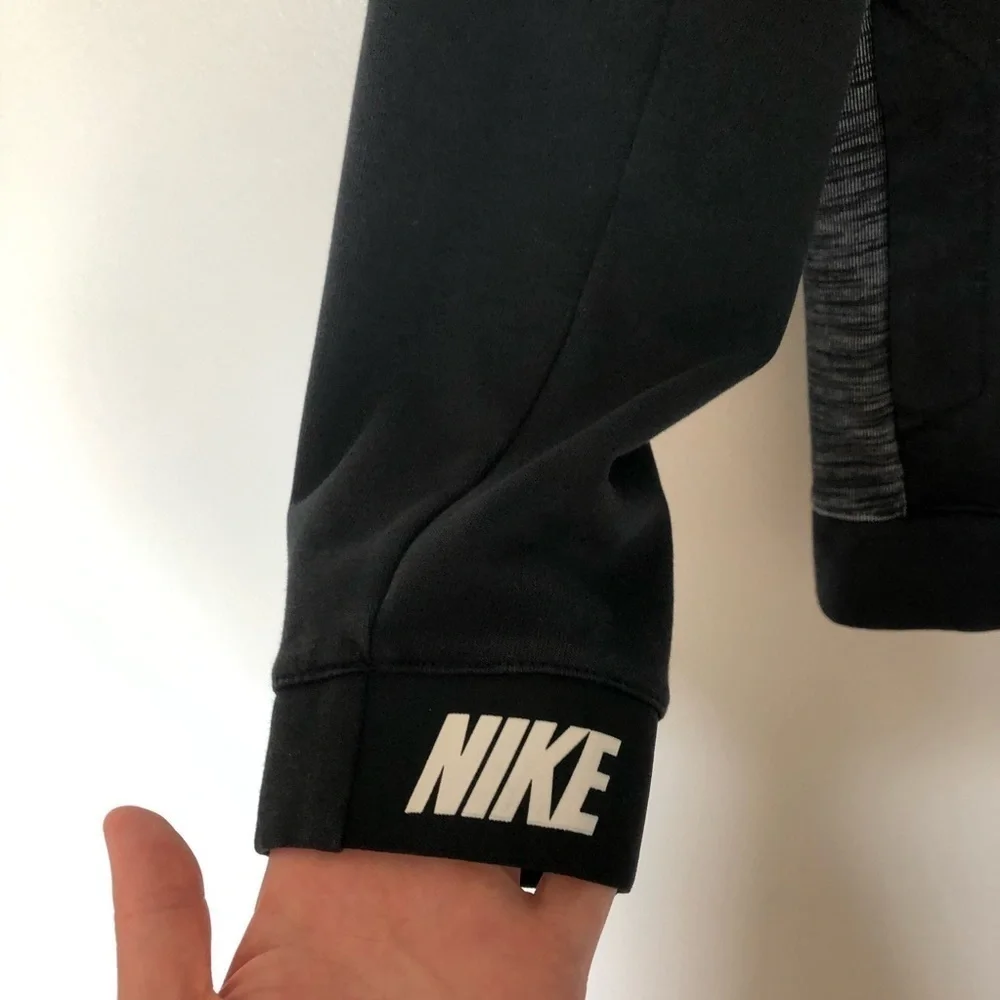Nike Sportswear Advance Full Zip Hoodie Sweatshirt Black Large